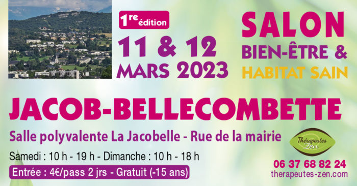 Salon 2023 11 et 12 mars Salle polyvalente de Jacob Bellecombette